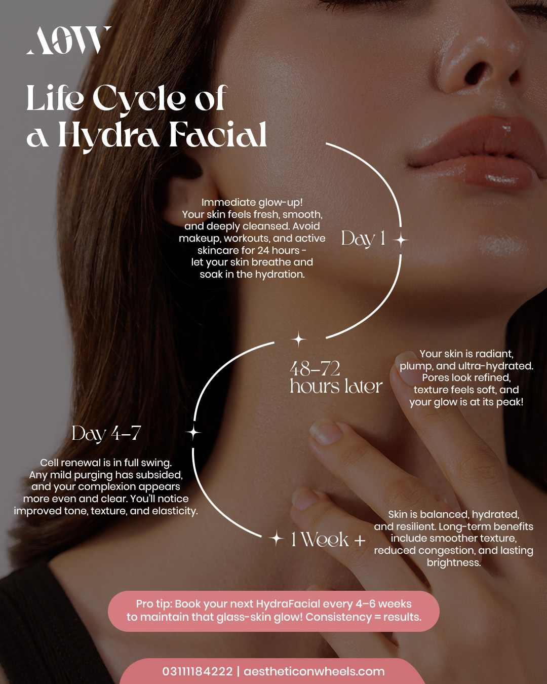 LIFE CYCLE OF A HYDRAFACIAL
